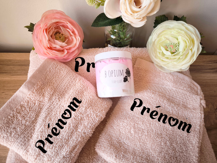 Coffret bain personnalisé