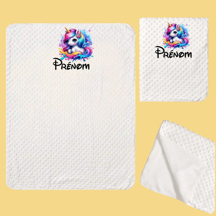 Couverture bébé fille