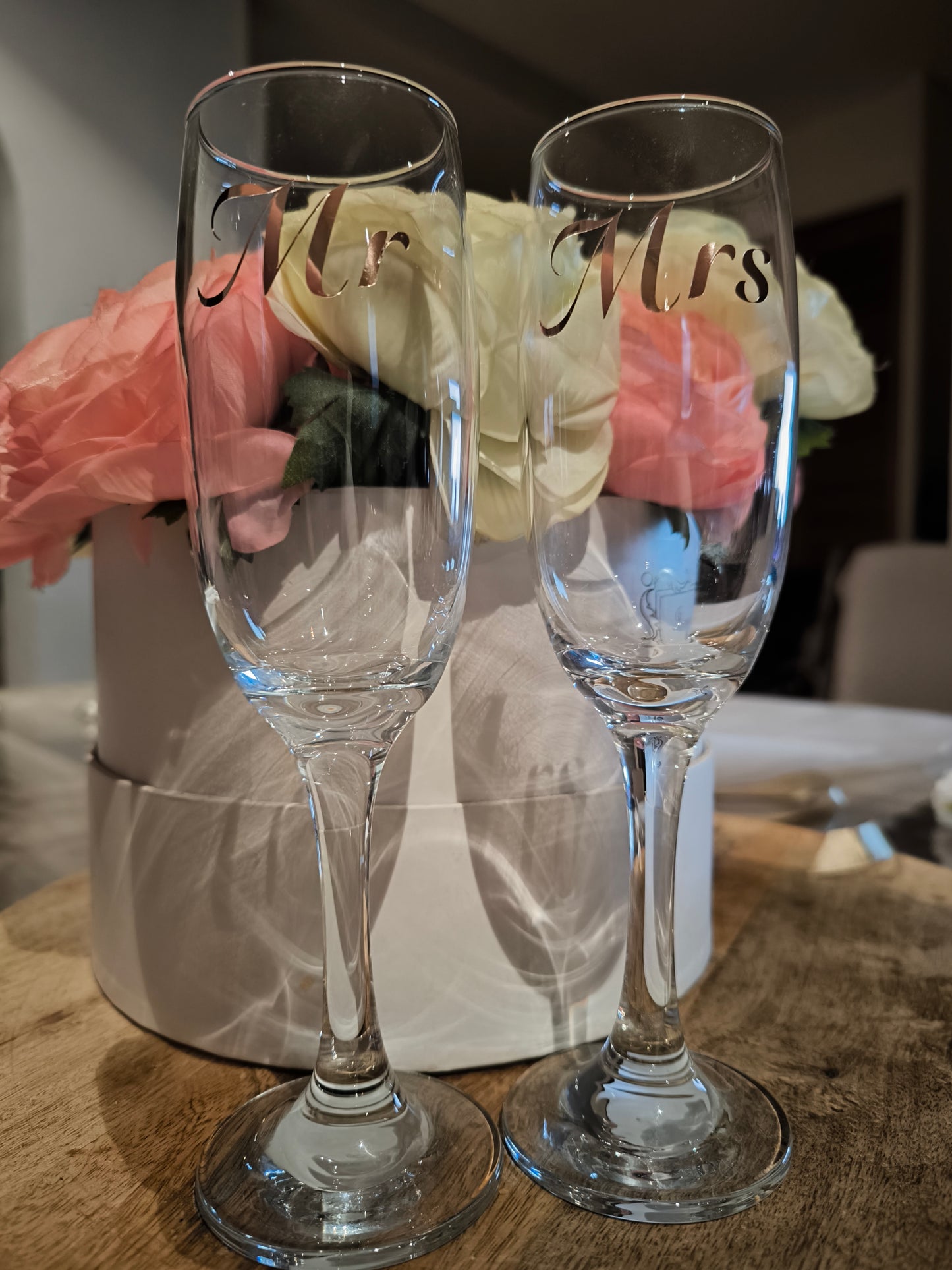 verre à pied duo personnalisé