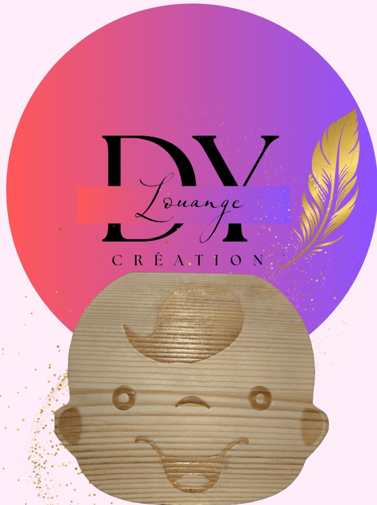 Boîte de rangements à dent de lait souvenir - Dy Louange création