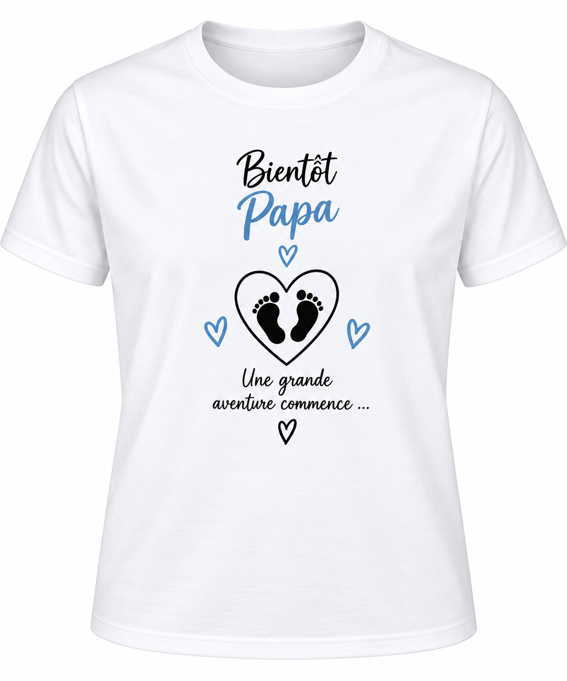 Tee-shirt Bientôt Papa – Annonce grossesse originale