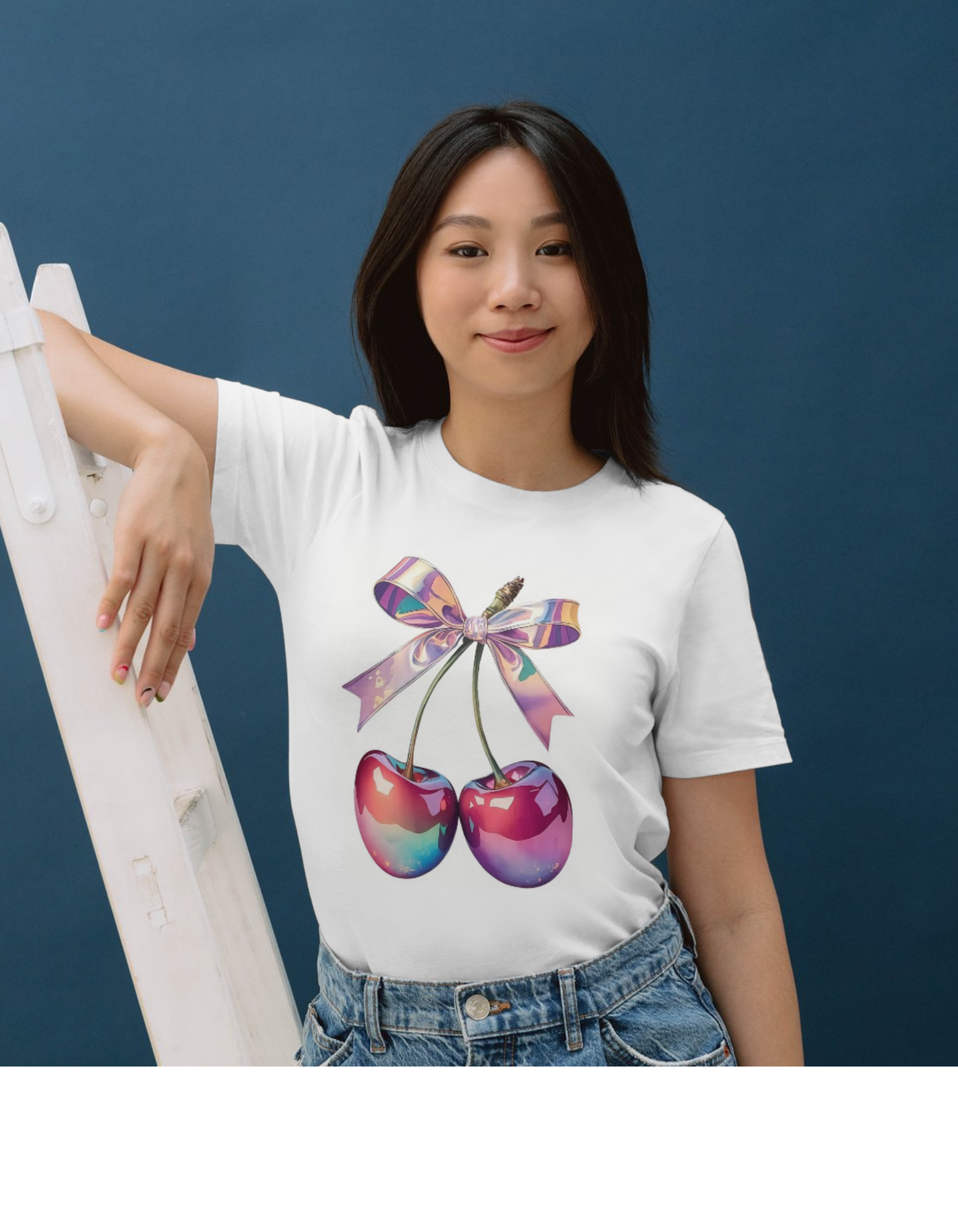 Tee shirt cerise
