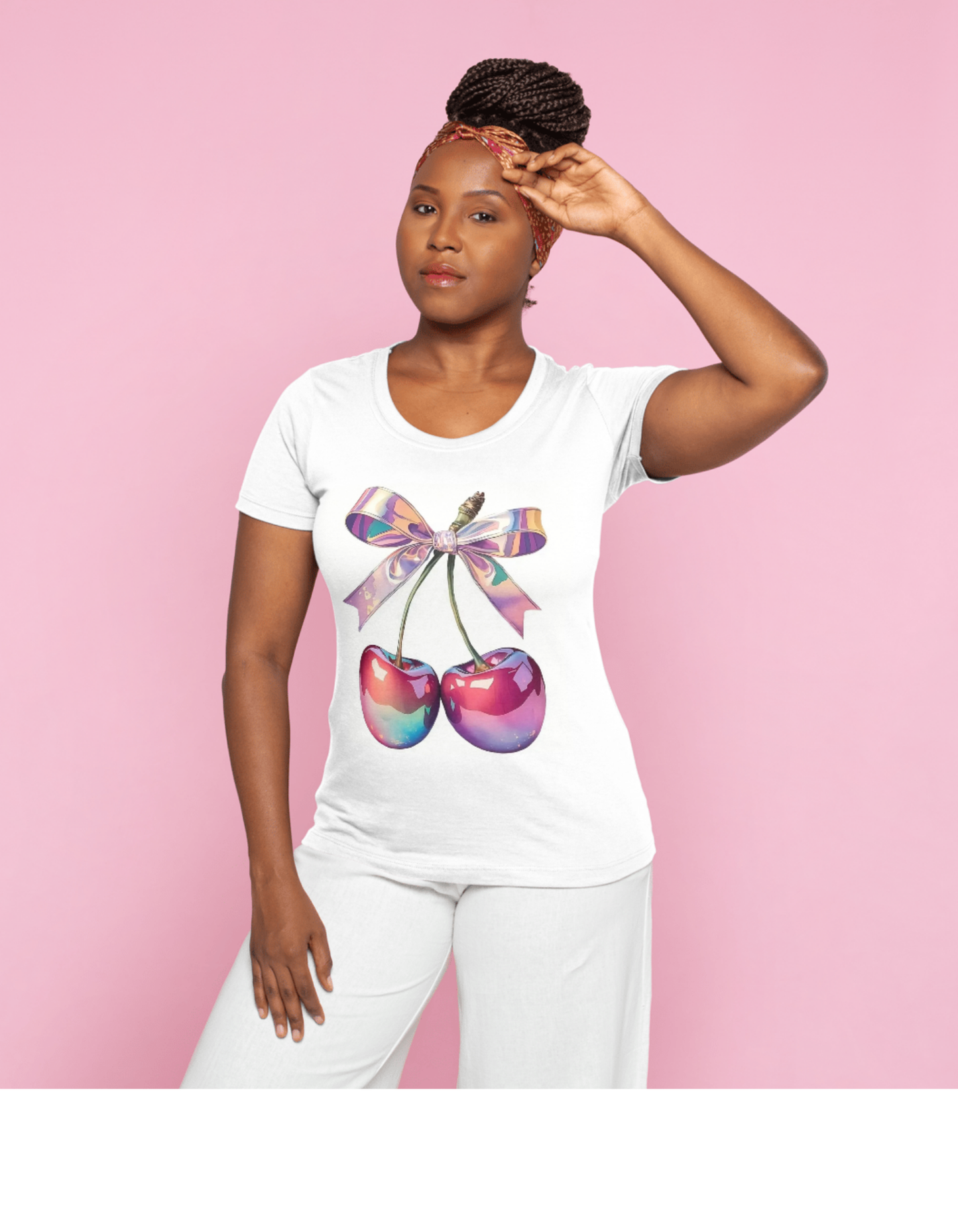 Tee shirt cerise