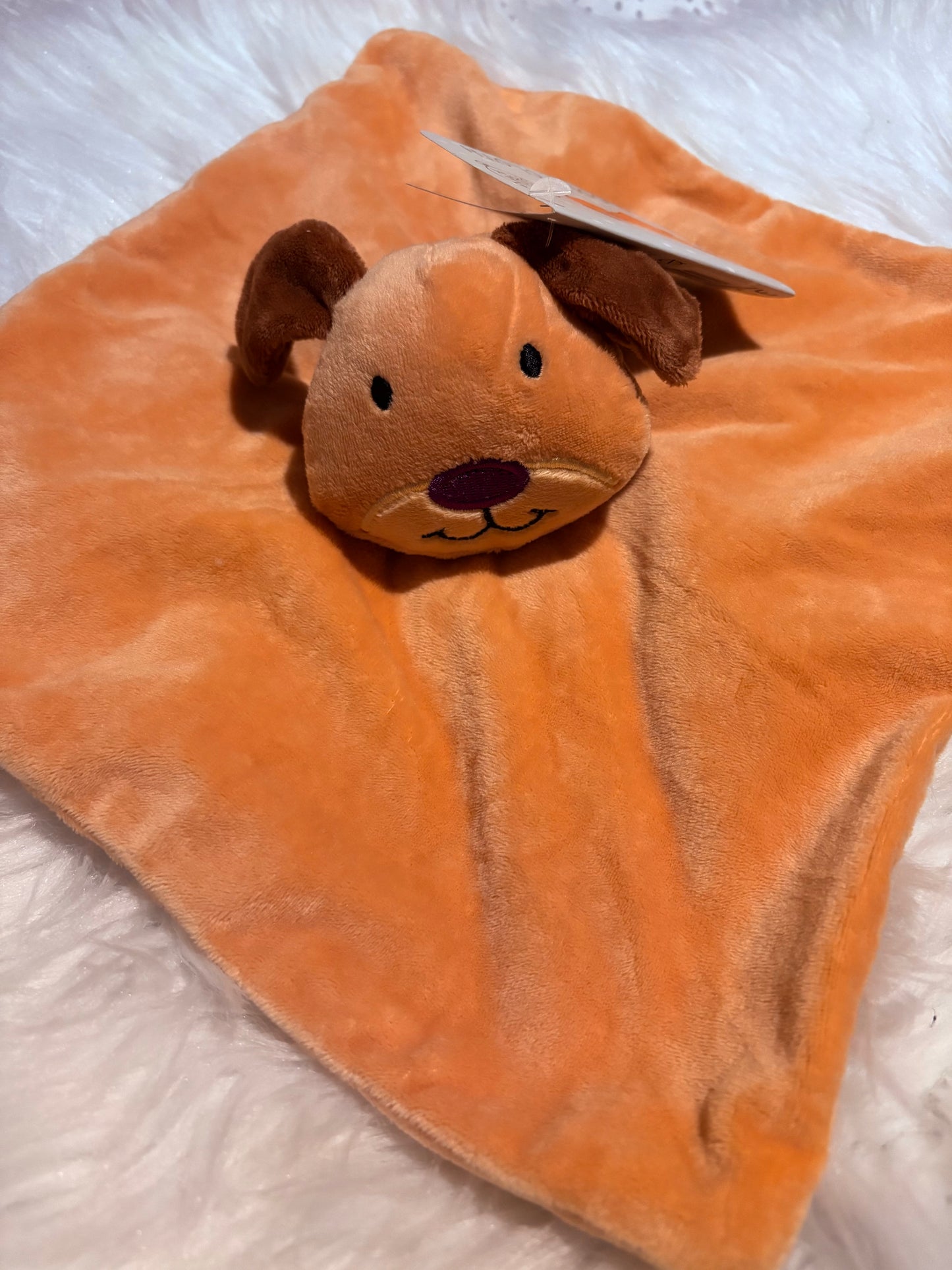 Doudou chien personnalisé fait main