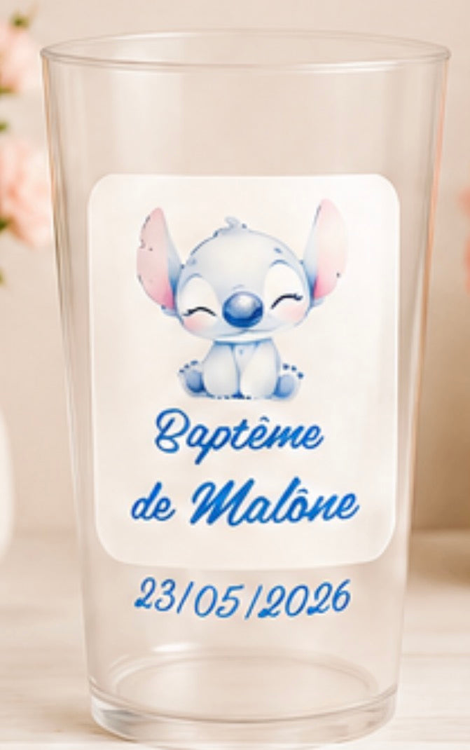 Stickers personnalisés pour gobelets, verres et pot , bouteille et décorations festives – Dy louange création