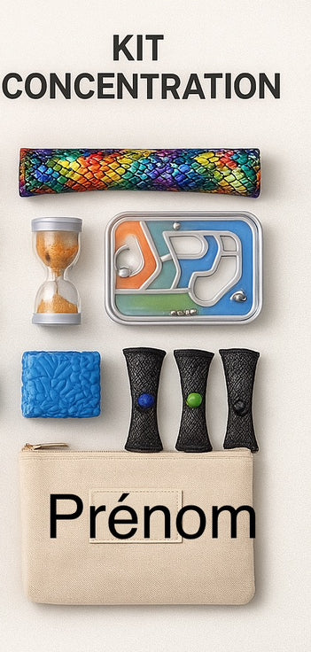 Kit Sensoriel Concentration – Focus + Gestion du mouvement