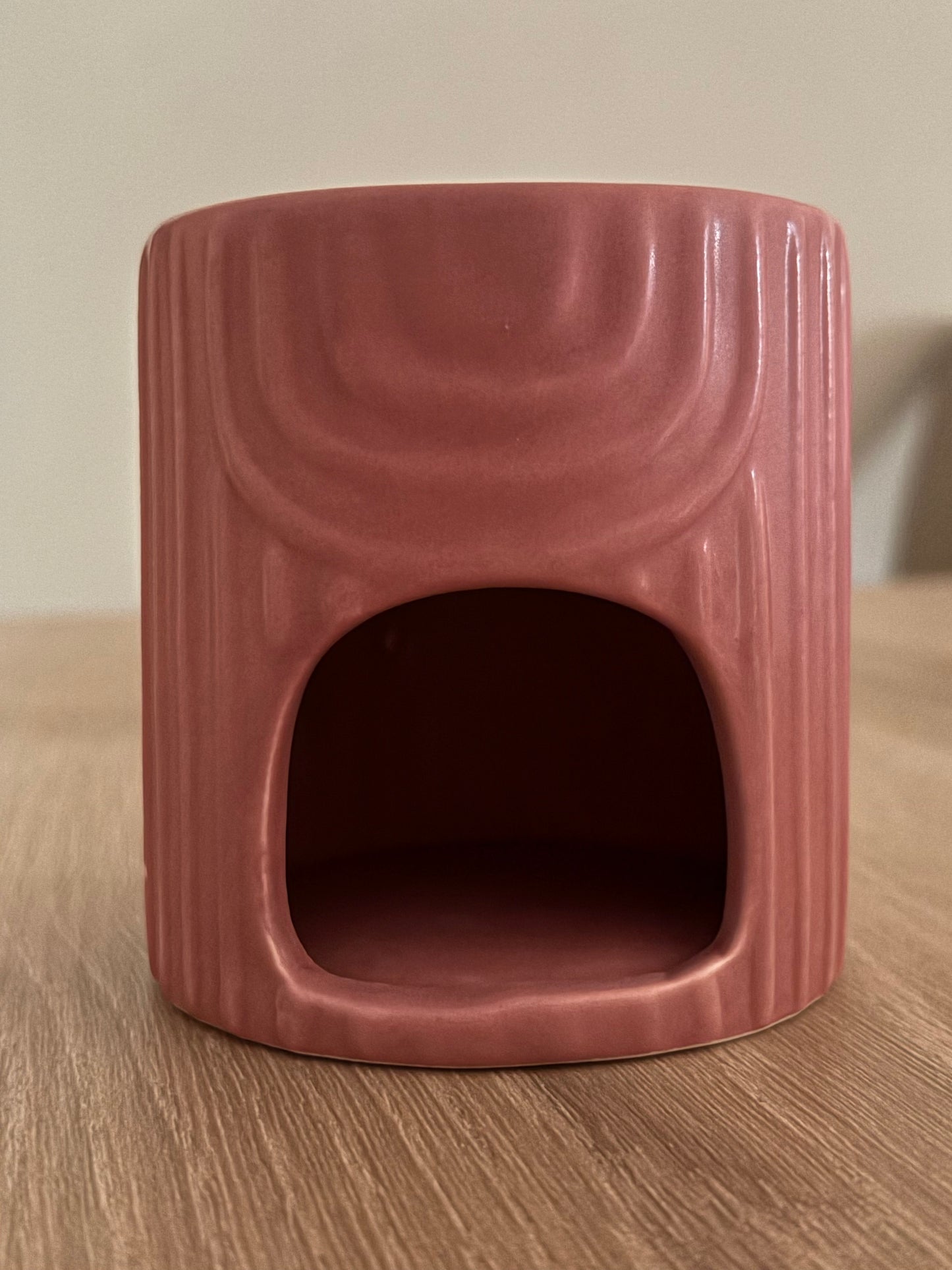 Brûle parfum rose rayé