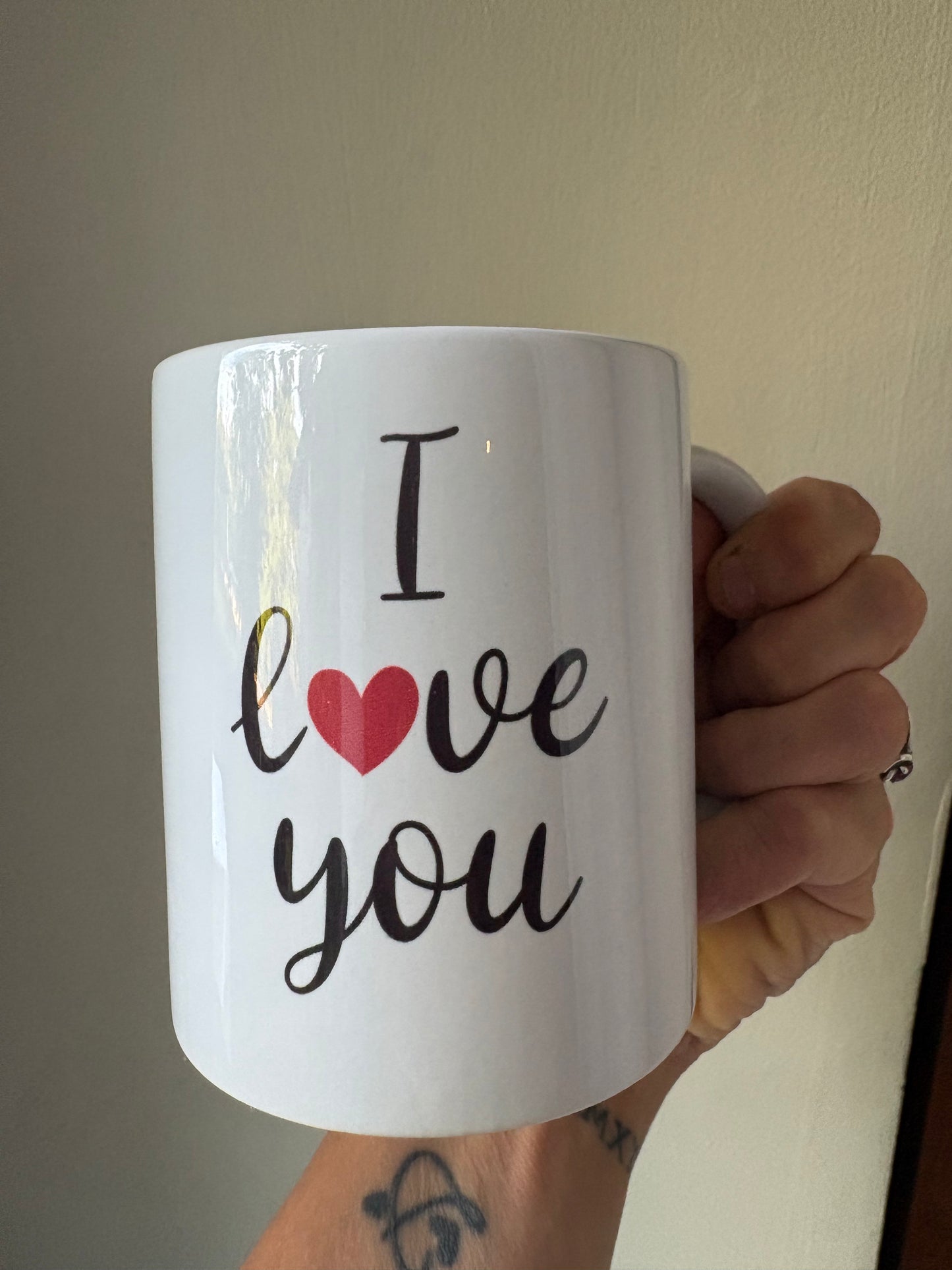 Mug Couple “I Love You” – Cadeau Romantique Fait Main