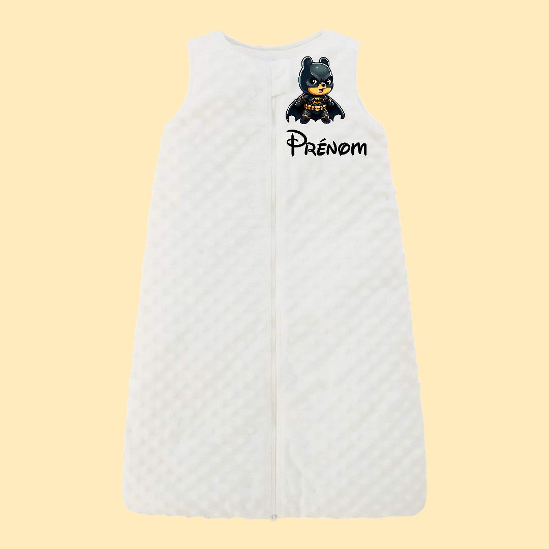 Gigoteuse bébé garçon personnalisé à motif