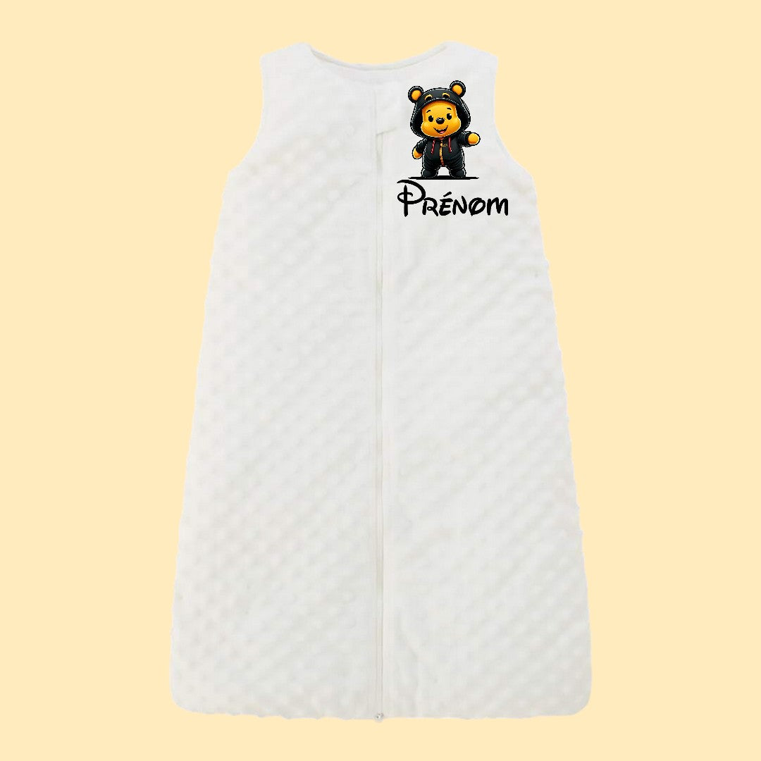 Gigoteuse bébé garçon personnalisé à motif