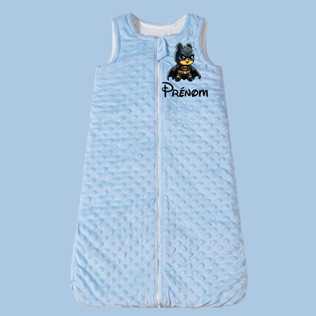 Gigoteuse bébé garçon personnalisé à motif