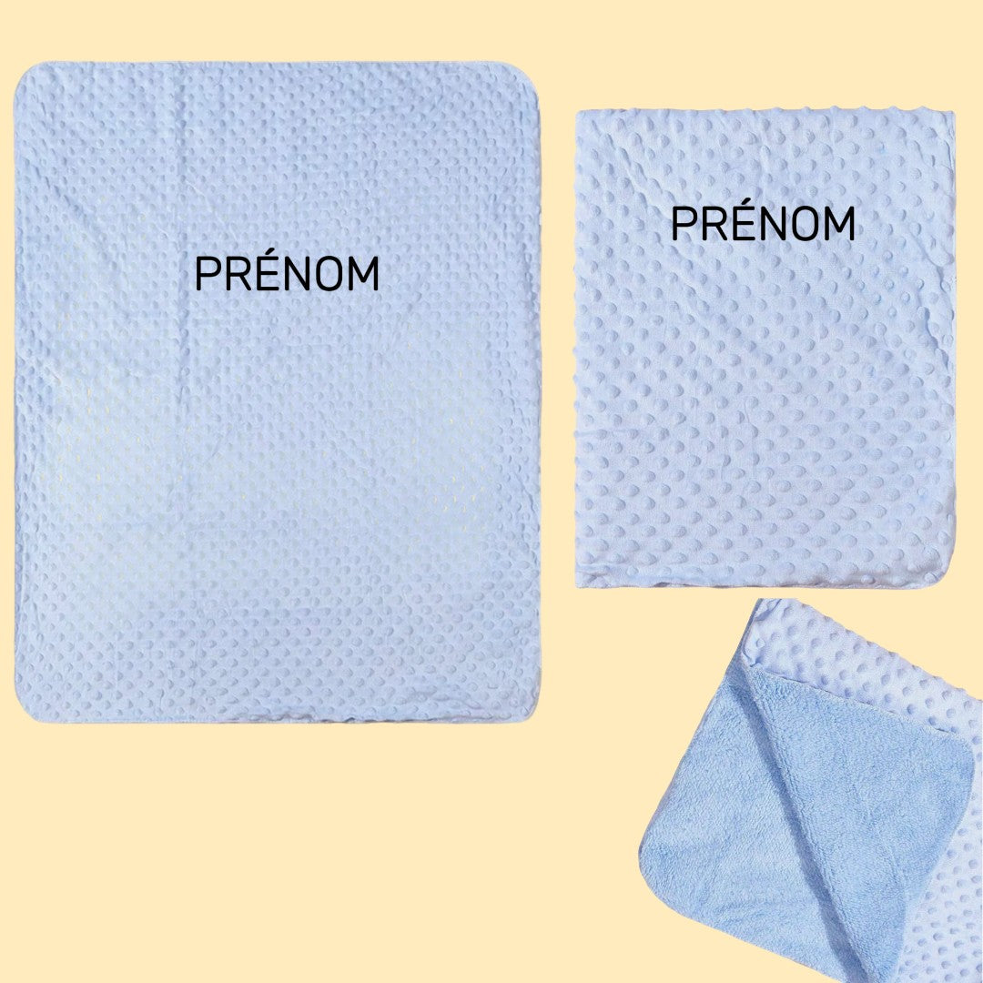 Couverture bébé personnalisé