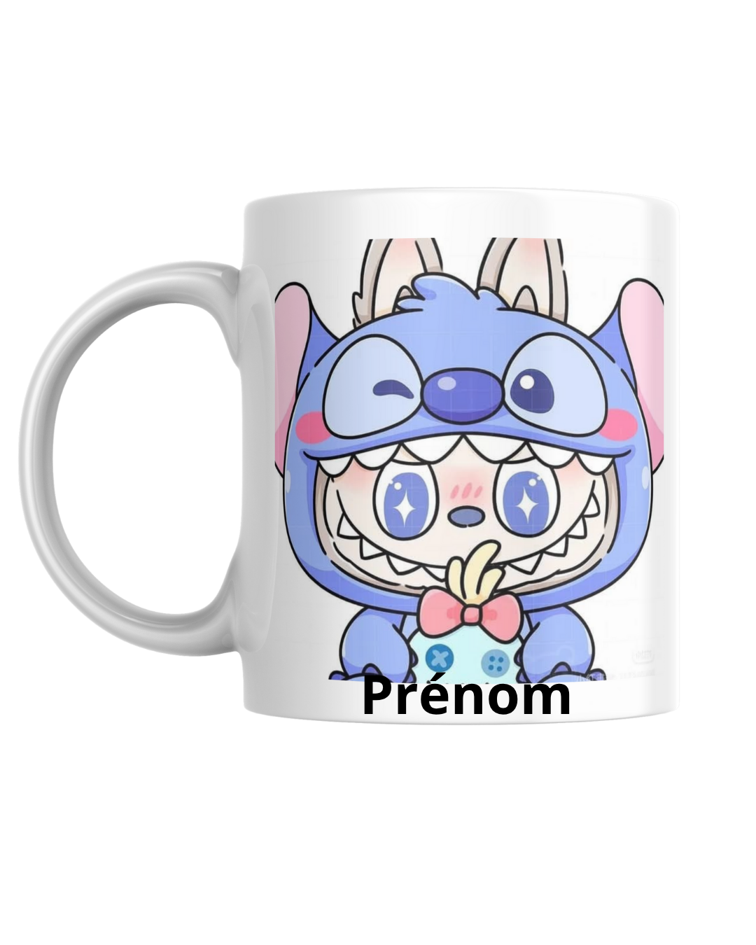 Mugs lafufu alien personnalisé fait main