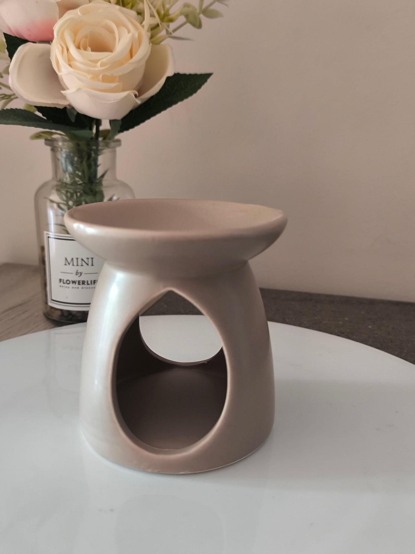 Brûle parfum marron - Dy Louange création