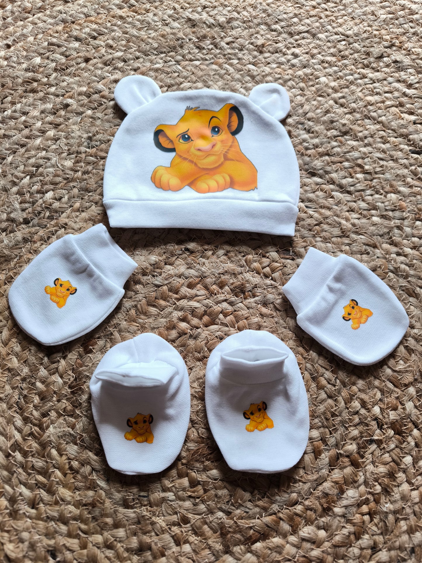 Ensemble personnalisé 3 pièces bébé garçon