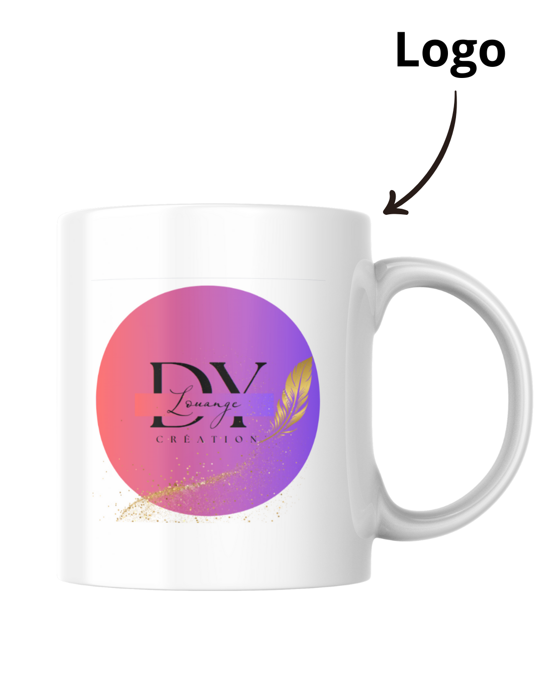 Mugs logo personnalisé