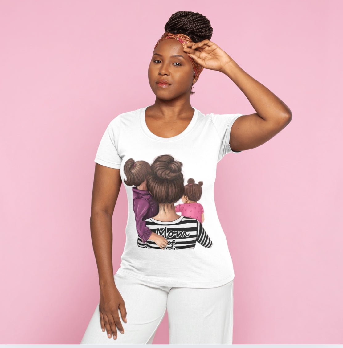 Tee shirt cerise - Dy Louange création