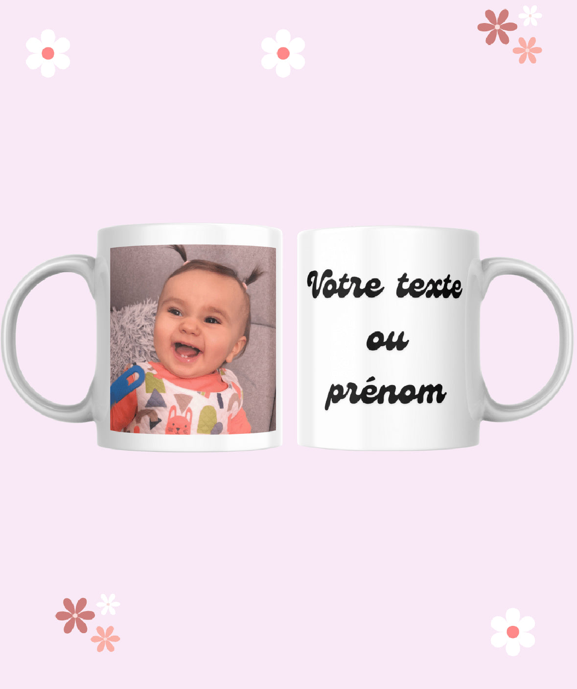 Mugs photo personnalisé