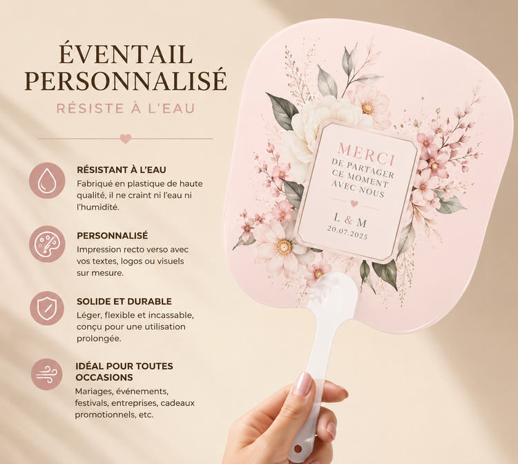 Décorations personnalisées mariage anniversaire baptême