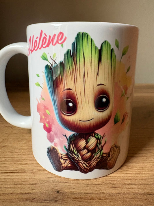 Mugs multicolore groot fait main personnalisée