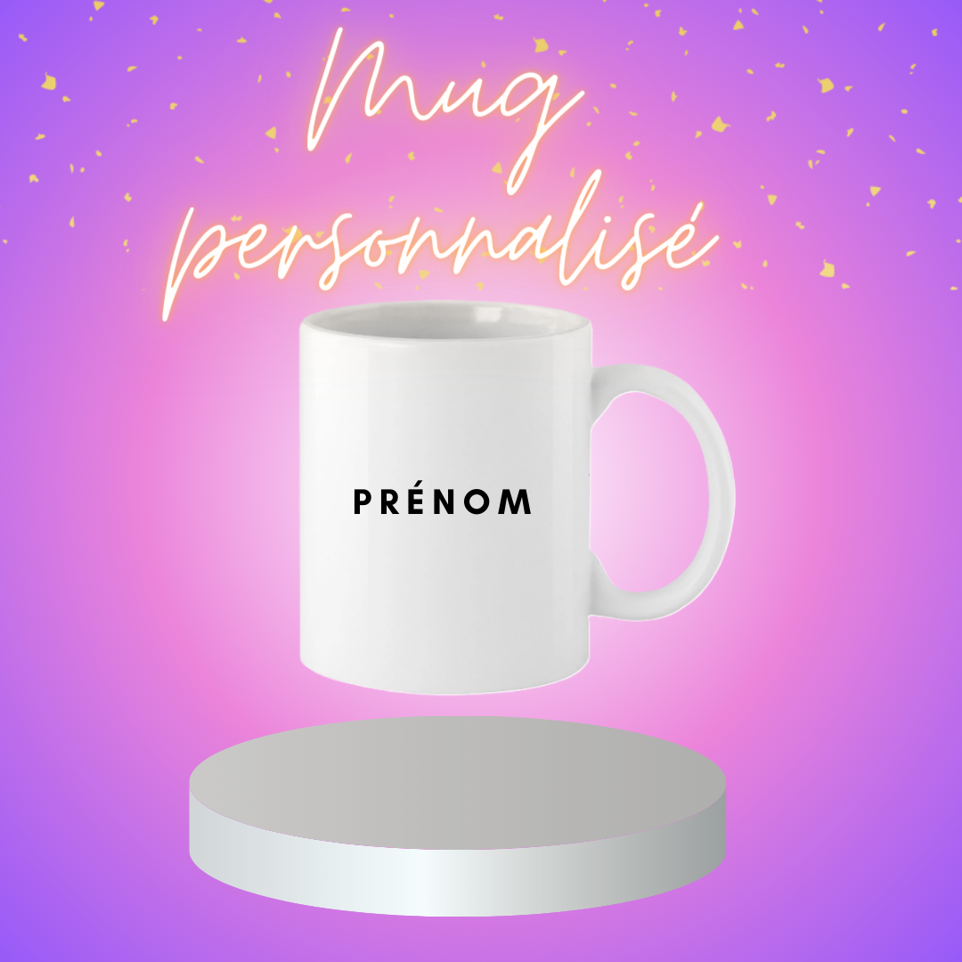 Mugs prénom ou image de votre choix