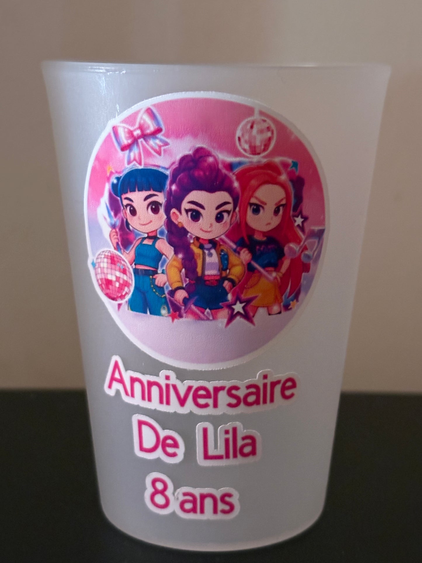 Gobelet personnalisé fait main Kpop Démon Hunter – 30 cl