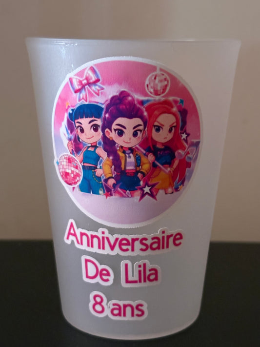 Gobelet personnalisé fait main Kpop Démon Hunter – 30 cl