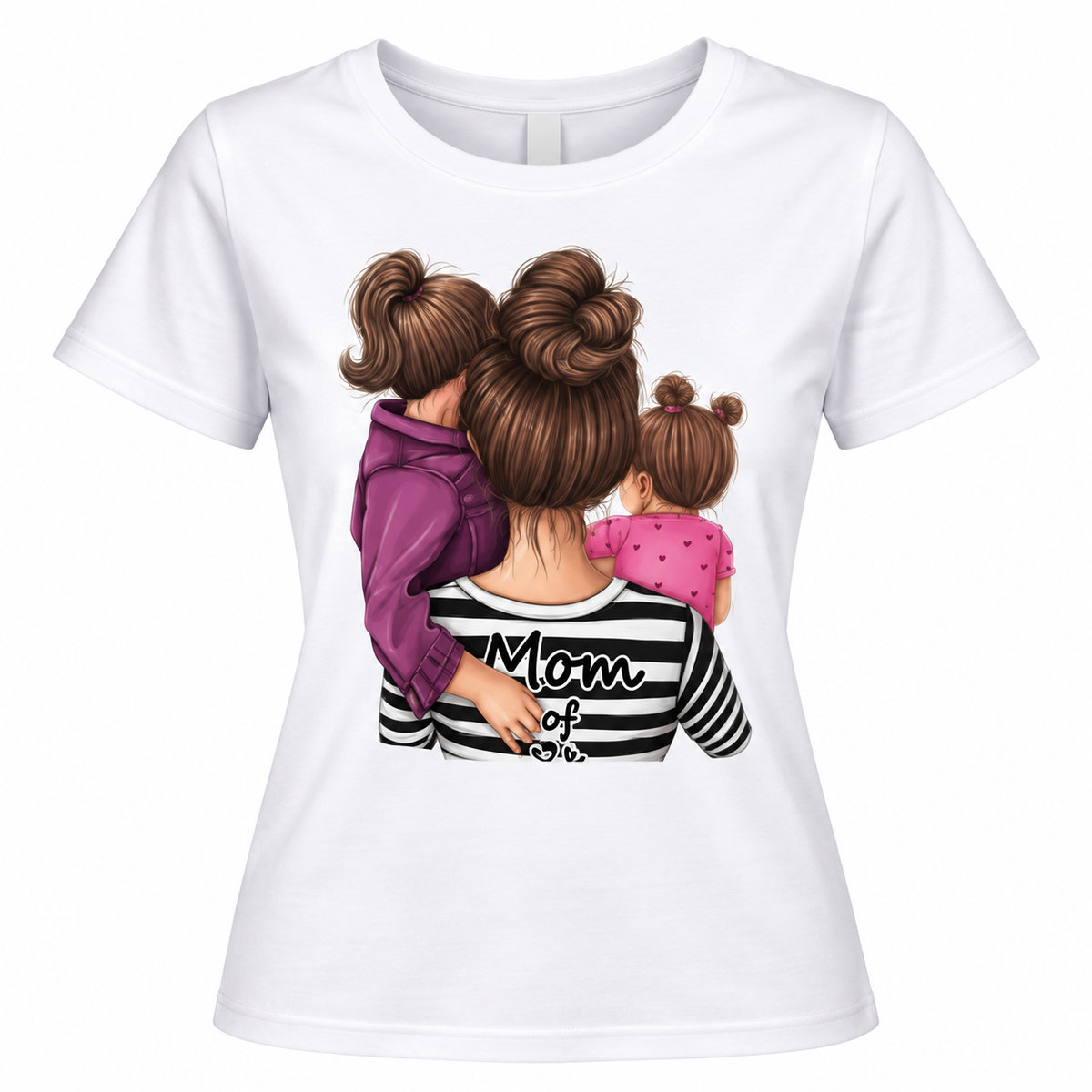Tee shirt personnalisé mère enfant