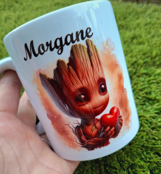 Mugs groot  love fait main personnalisée