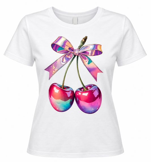 Tee shirt cerise