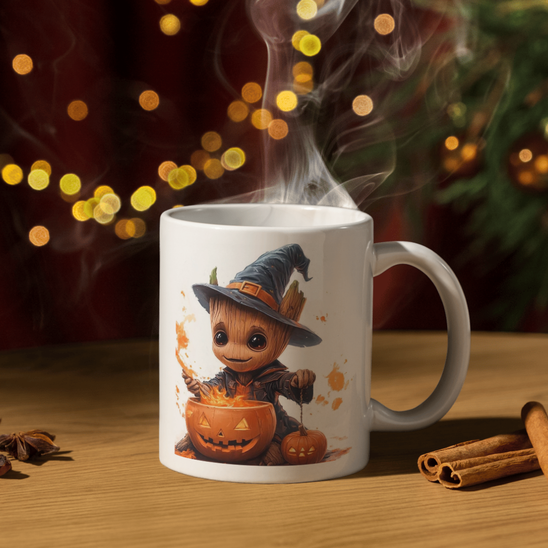 Mugs groot Halloween fait main