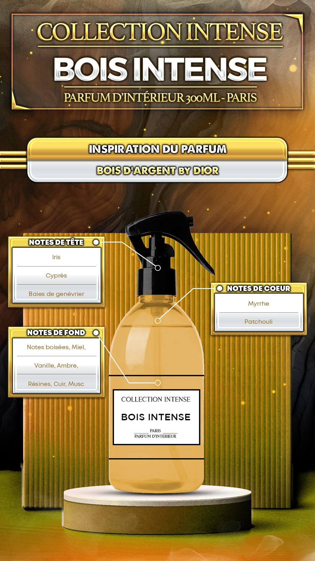 Bois intense - Bois d'argent,