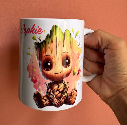 Mugs multicolore groot fait main personnalisée