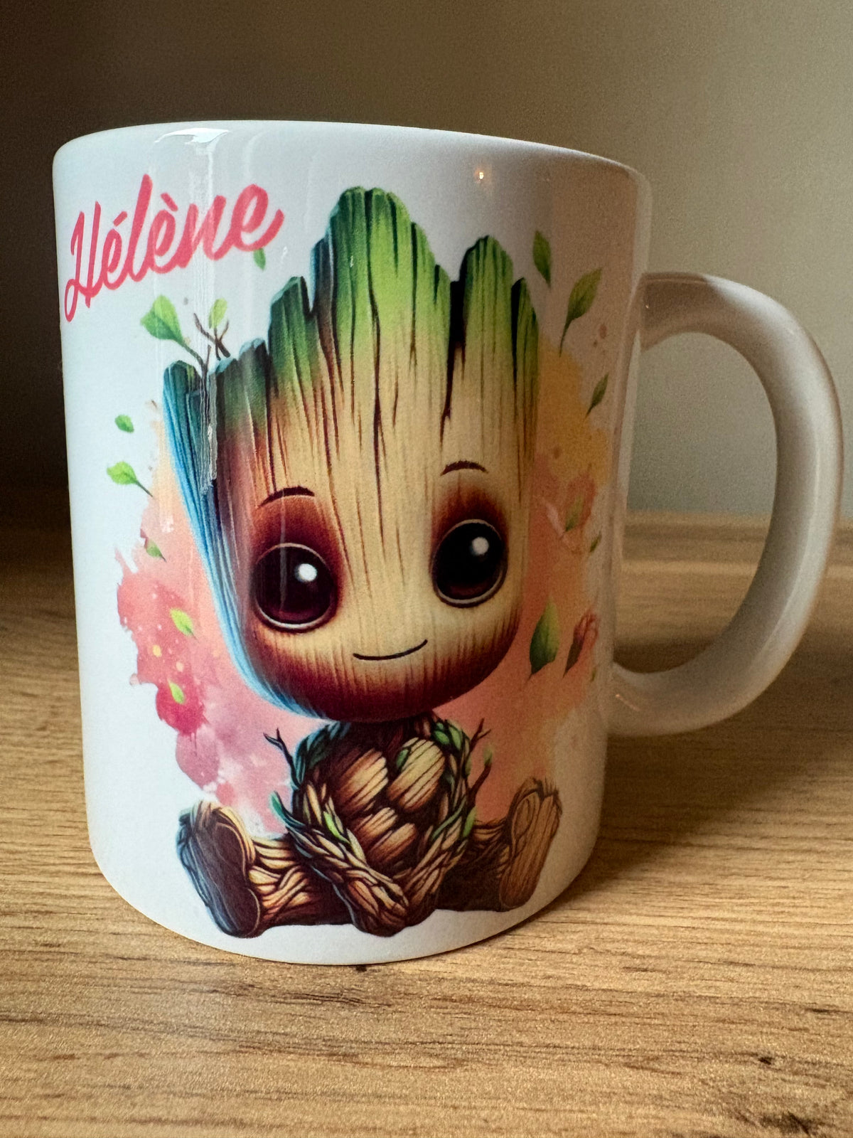 Mugs multicolore groot fait main personnalisée