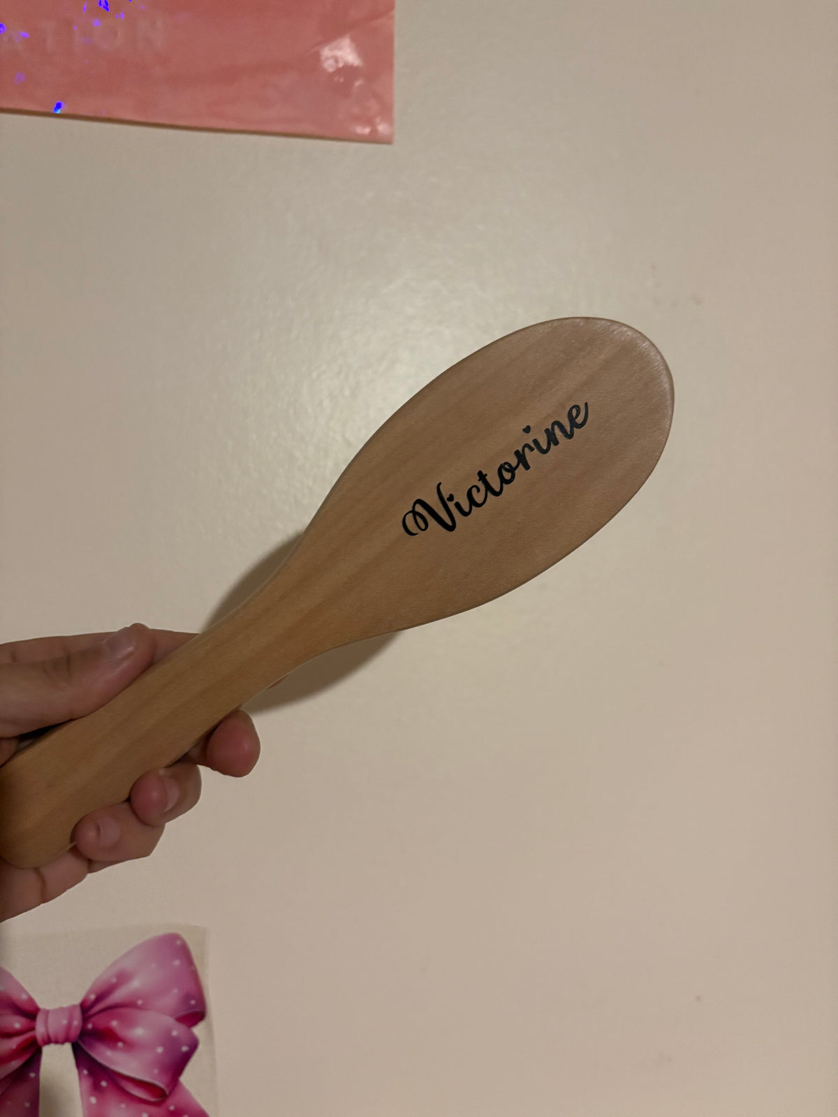 Brosse à cheveux personnalisé prénom