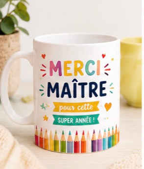 Mug “Merci Maître”