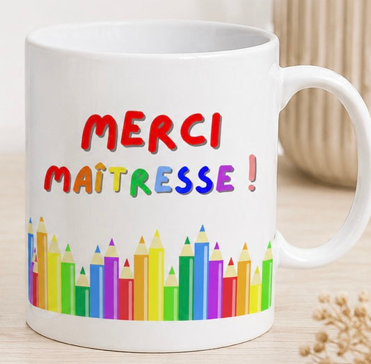 Mug “Merci Maîtresse”