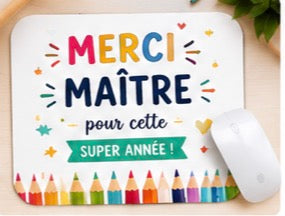 Tapis de souris “Merci Maître”