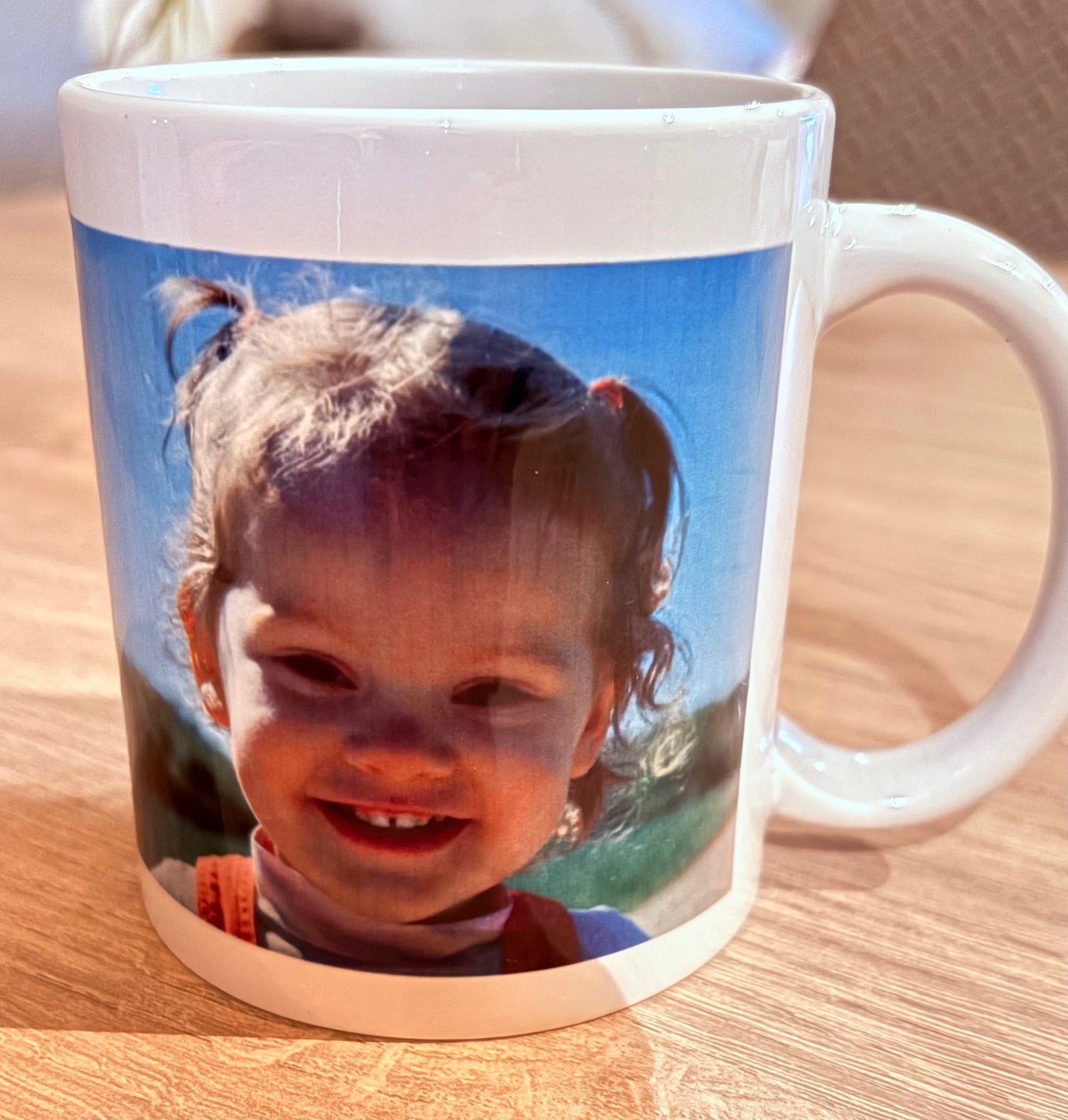 Mugs photo personnalisé Prénom/ texte