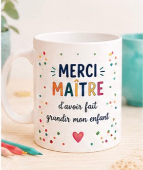Mug “Merci Maître”
