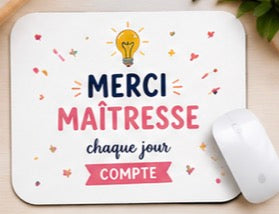 Tapis de souris “Merci Maîtresse”