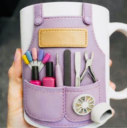 Mug Prothésiste Ongulaire 3D Personnalisé