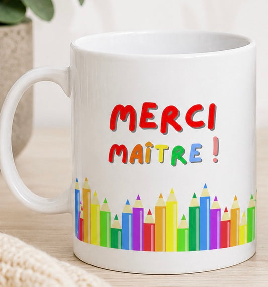 Mug “Merci Maître”