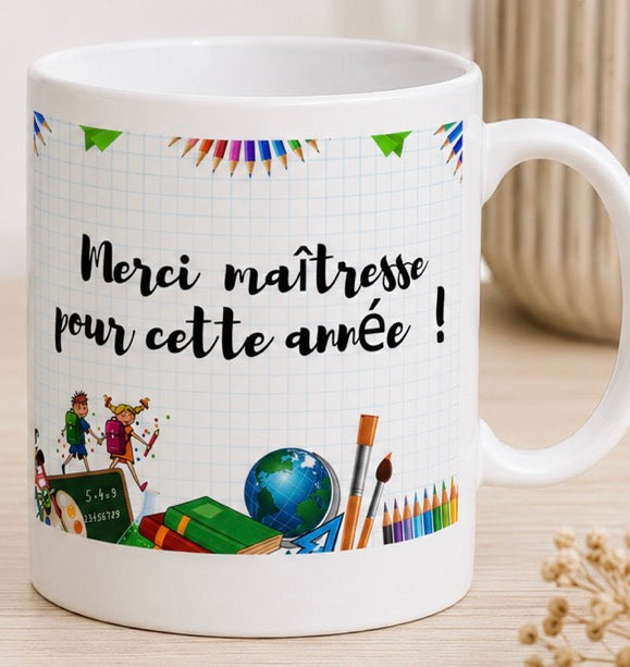 Mug “Merci Maîtresse”