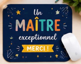 Tapis de souris “Merci Maître”