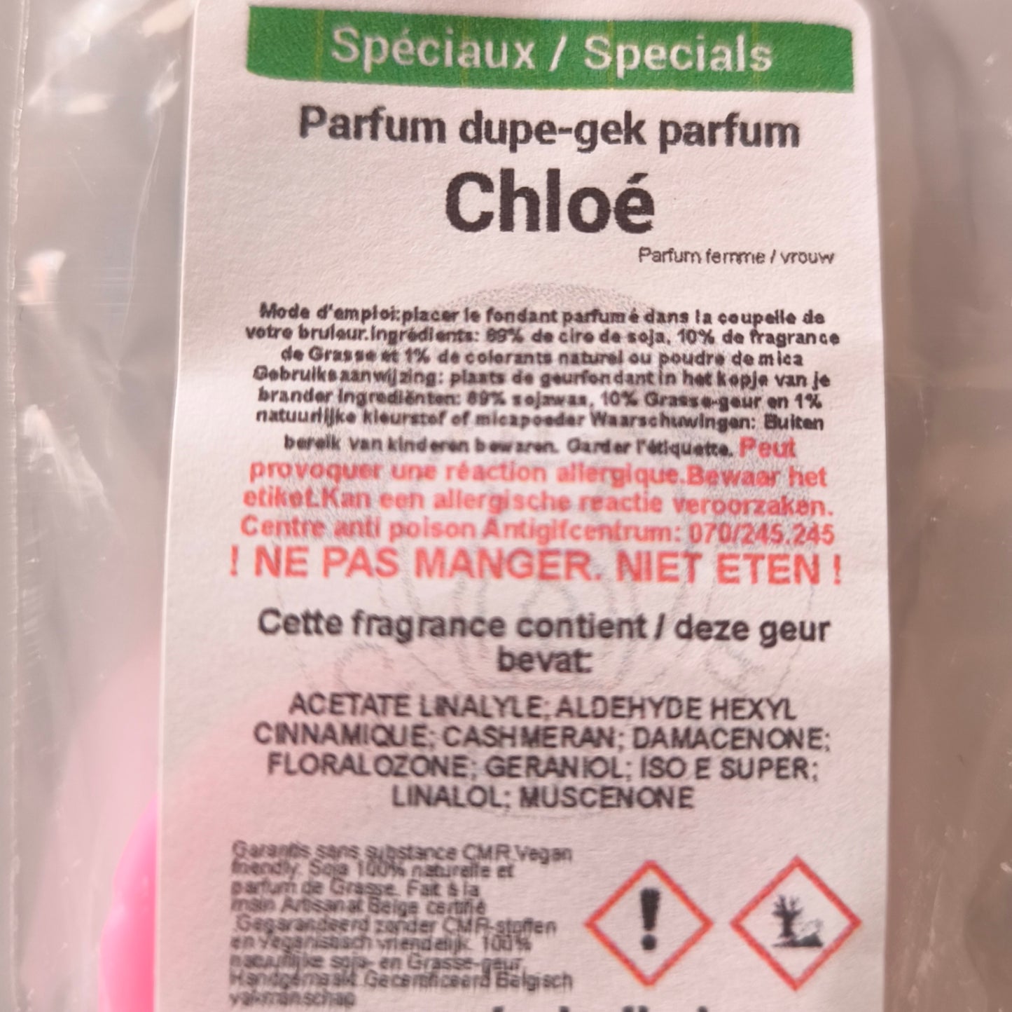 Tartelette de cire parfumée Chloé dupe"Chloé