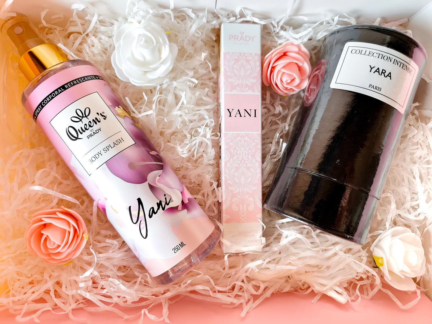 Coffret parfumé 3 pièces Yani