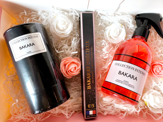 Coffret parfumé 3 pièces Bakara