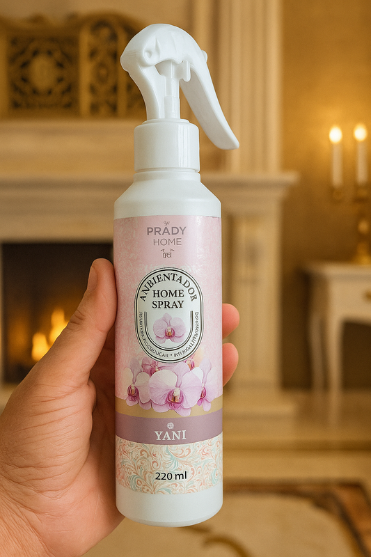 SPRAY D'AMBIANCE YANI YARA 220 ML MAISON TISSU ET VOITURE