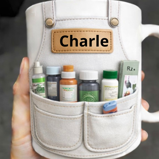 Mug Pharmacien / Pharmacienne 3D Personnalisé avec Prénom